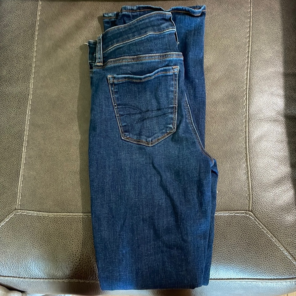American Eagle hi rise skinny kick